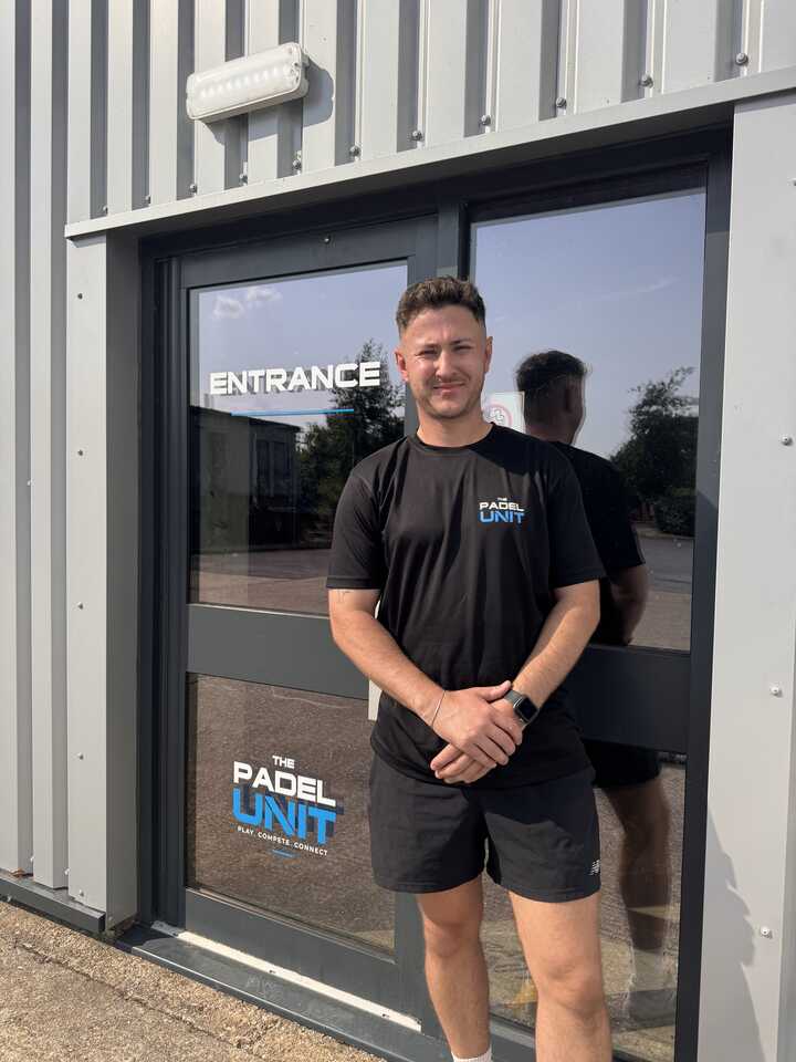 Ryan Fifer, founder of The Padel Unit